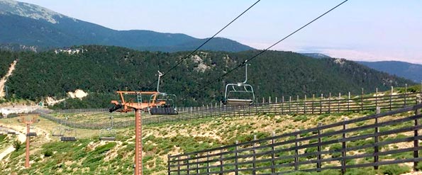 Telesillas de la estación de Navacerrada