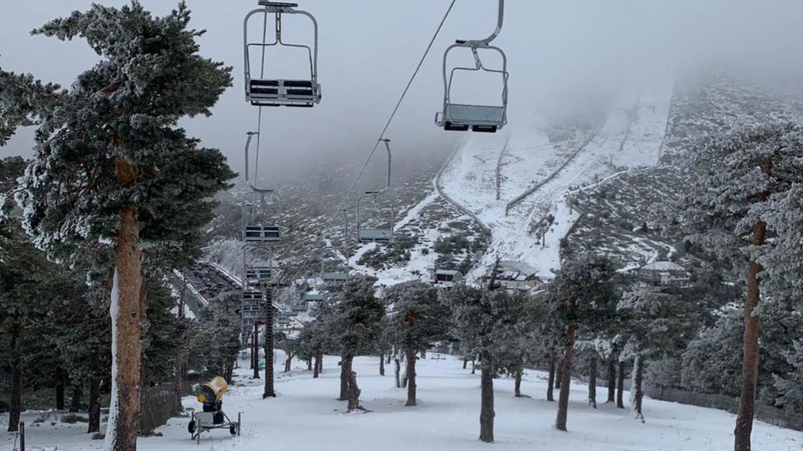 Vista general de la estación Navacerrada