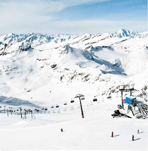 Pistas de la estación de Navacerrada